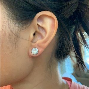 Swarovski crystal stud earrings